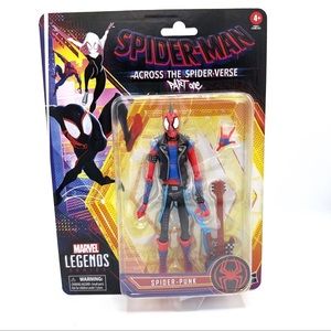 Spider-Man Across The Spider-Verse Marvel Legends Spider-Punk 6-Inch Figure